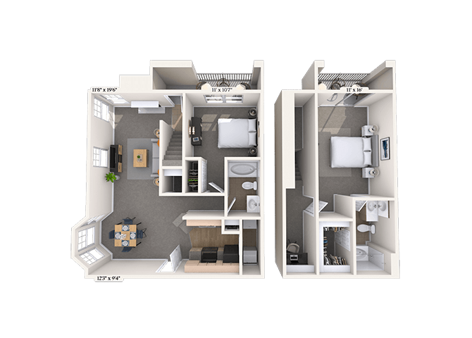 4390 Clearwater Way 1-3 Beds Apartment for Rent - Photo Gallery 20