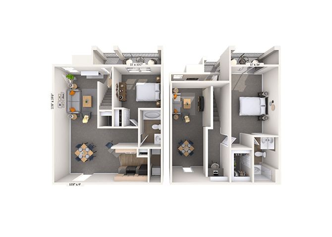 4390 Clearwater Way 1-3 Beds Apartment for Rent - Photo Gallery 21