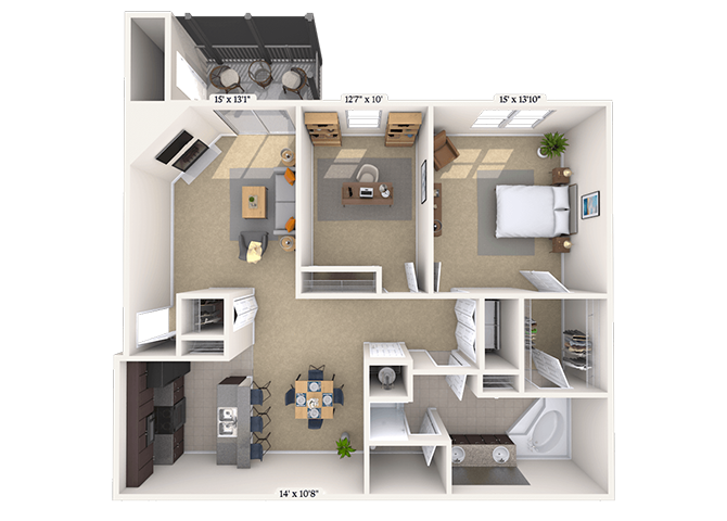 150 West Thompson Lane 1-3 Beds Apartment for Rent - Photo Gallery 20