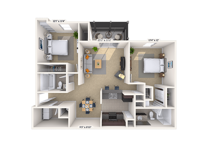 150 West Thompson Lane 1-3 Beds Apartment for Rent - Photo Gallery 21