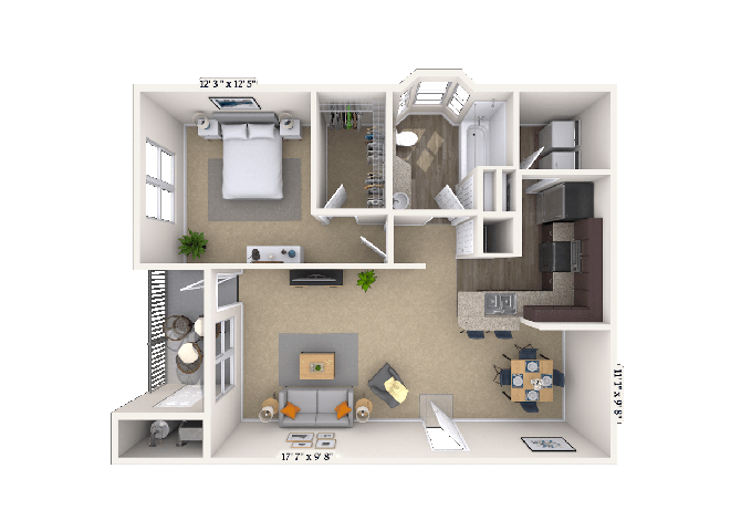 1000 Riverchase Trail 1-3 Beds Apartment for Rent - Photo Gallery 24