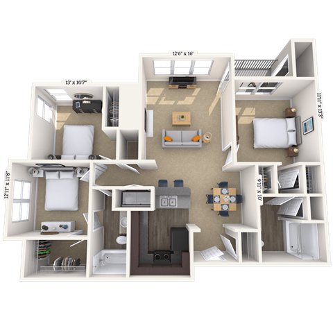 8345 Championship Drive 1-3 Beds Apartment for Rent - Photo Gallery 14