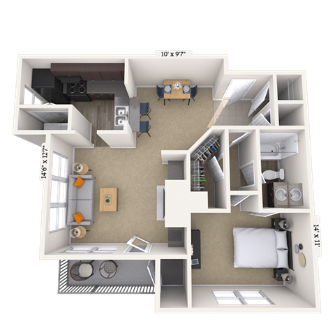 8345 Championship Drive 1-3 Beds Apartment for Rent - Photo Gallery 16