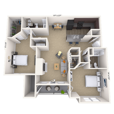 8345 Championship Drive 1-3 Beds Apartment for Rent - Photo Gallery 18