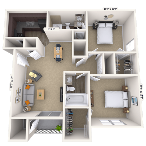 8345 Championship Drive 1-3 Beds Apartment for Rent - Photo Gallery 21