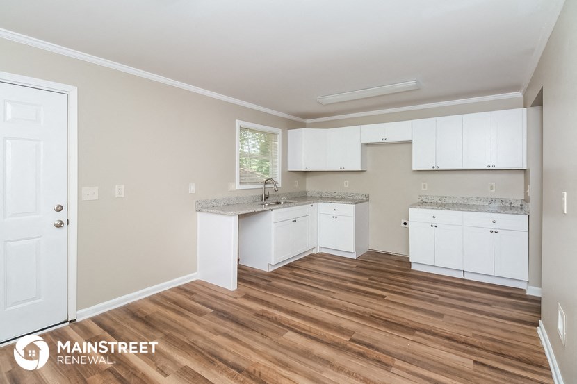 the kitchen is clean and ready for us to use