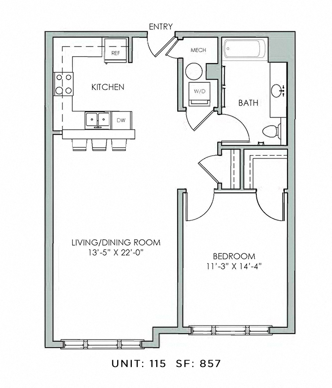 30 Greybarn Lane 1-2 Beds Apartment for Rent - Photo Gallery 9