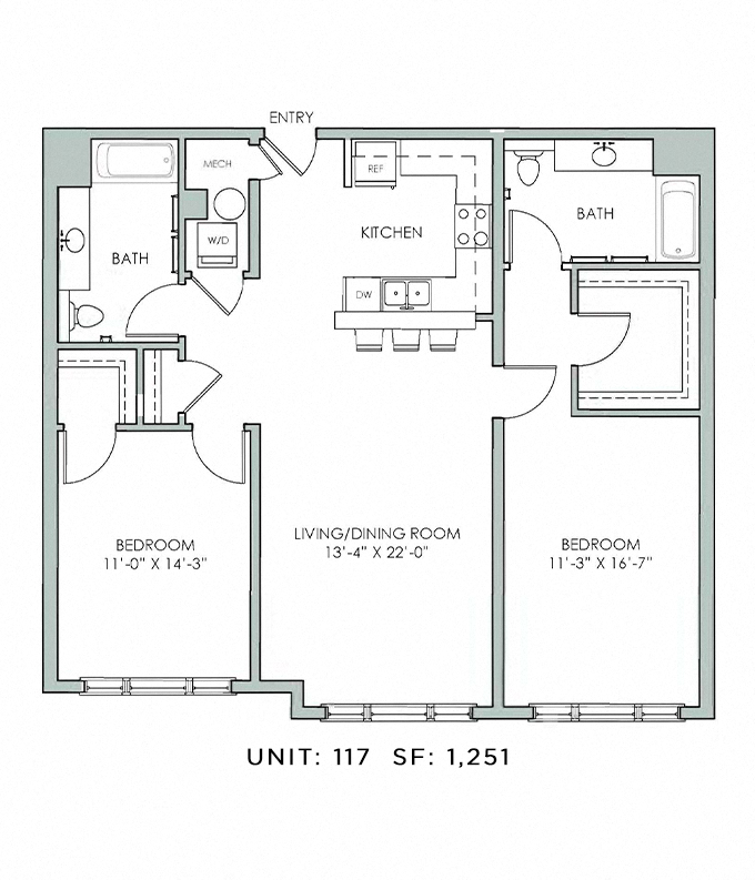 30 Greybarn Lane 1-2 Beds Apartment for Rent - Photo Gallery 10