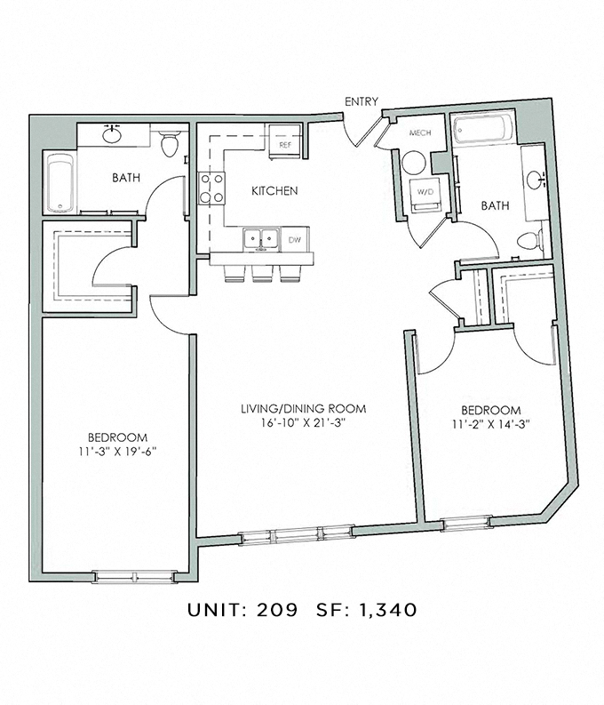 30 Greybarn Lane 1-2 Beds Apartment for Rent - Photo Gallery 15