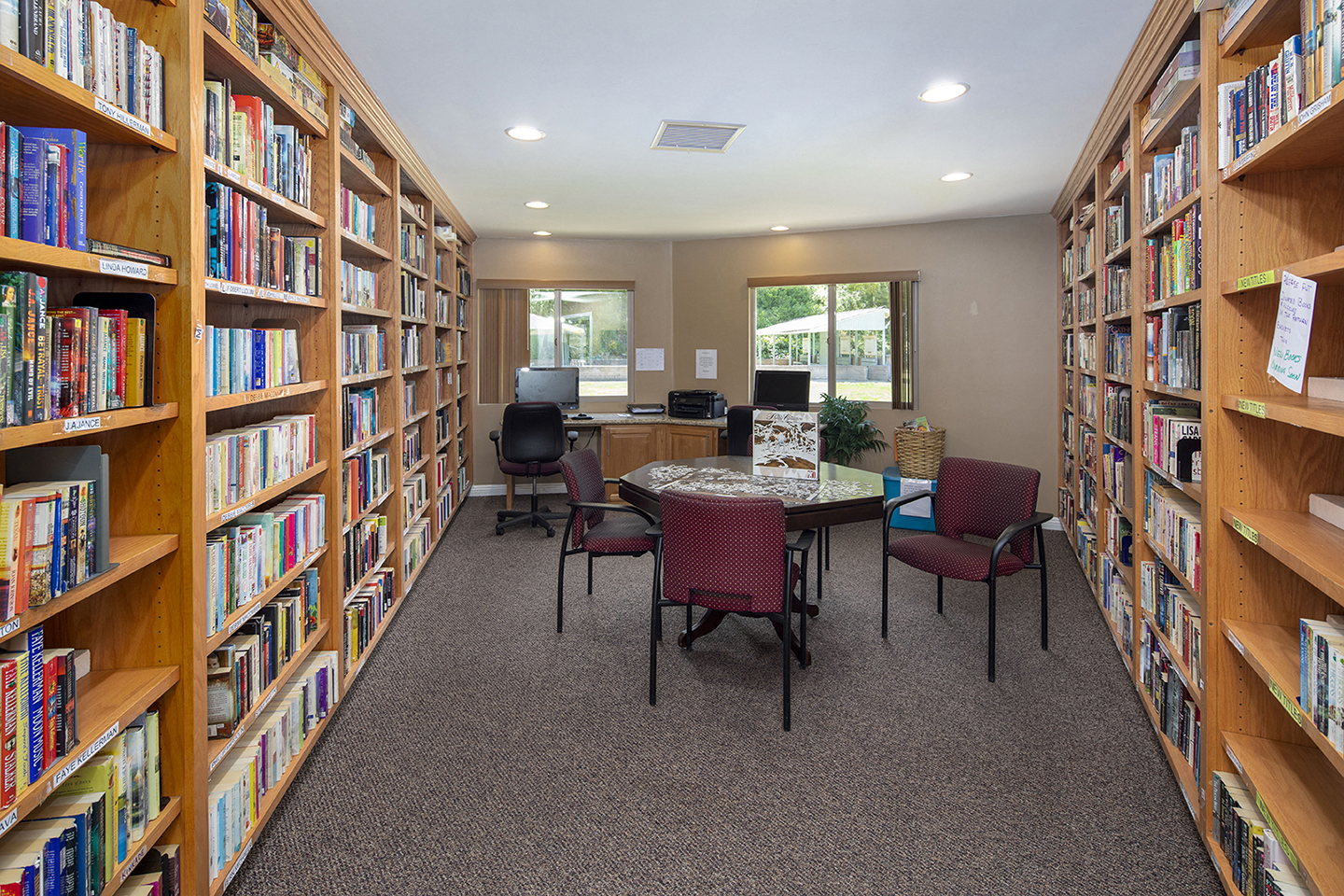 community library area