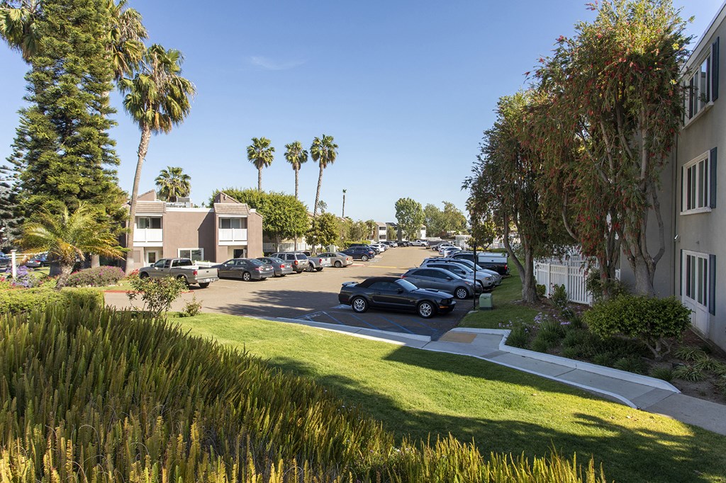 view of parking lots