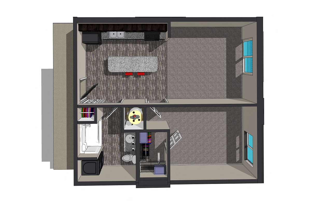 Sierra Suites, Krueger Development, Lincoln, Nebraska Apartments