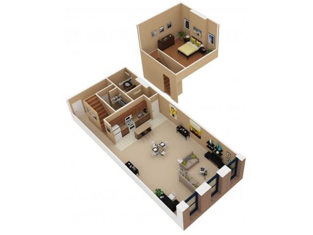 Cobbler Square Lofts Floor Plans Pricing Suite A Floorplan Floor Plan