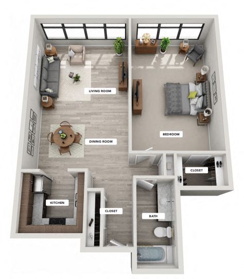 The Apartments At Denver Place Floor Plans Pricing