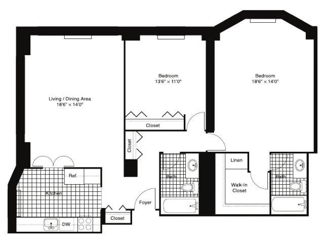 River North Park Apartments Floor Plans Pricing