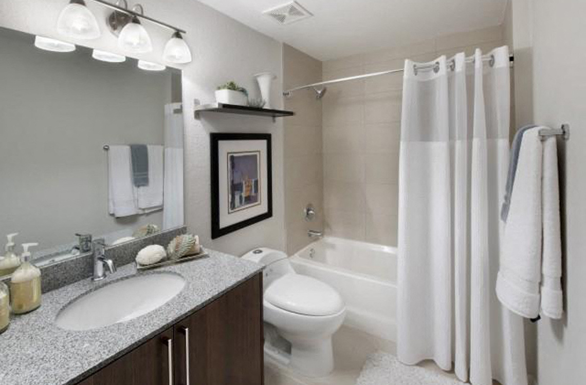 Spacious Bathroom | Apartments For Rent Near University Of Miami | West Gables