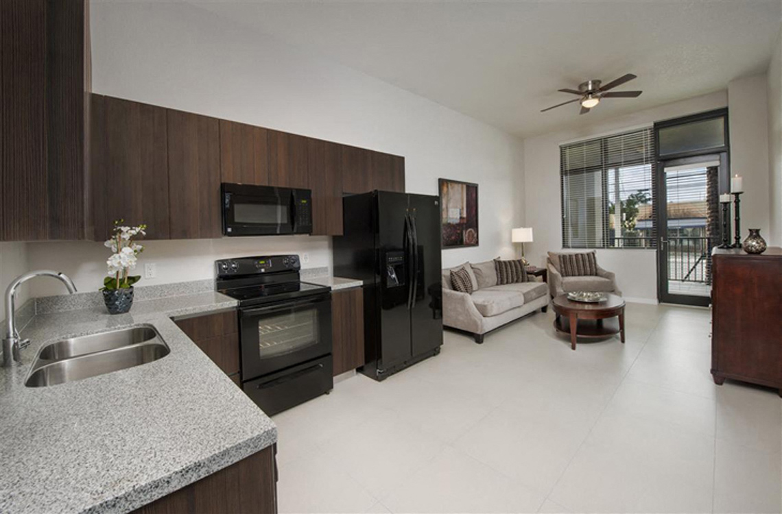 Spacious Living Room | Coral Gables Apartments for rent | West Gables