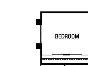 1 bedroom floor plan | River Oaks Apartments