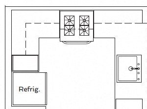 1B-A 1 Bedroom Floor Plan | 75 Tresser Stamford CT