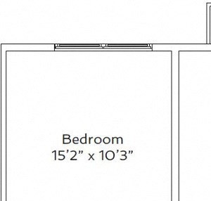 2A-A 2 Bedroom Floor Plan | 75 Tresser Stamford CT