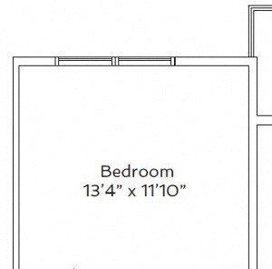2B-A 2 Bedroom Floor Plan | 75 Tresser Stamford CT