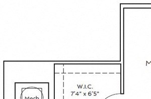 2F-A 2 Bedroom Floor Plan | 75 Tresser Stamford CT