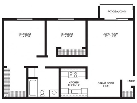 8712 South 87th Terrace 1-3 Beds Apartment for Rent - Photo Gallery 20