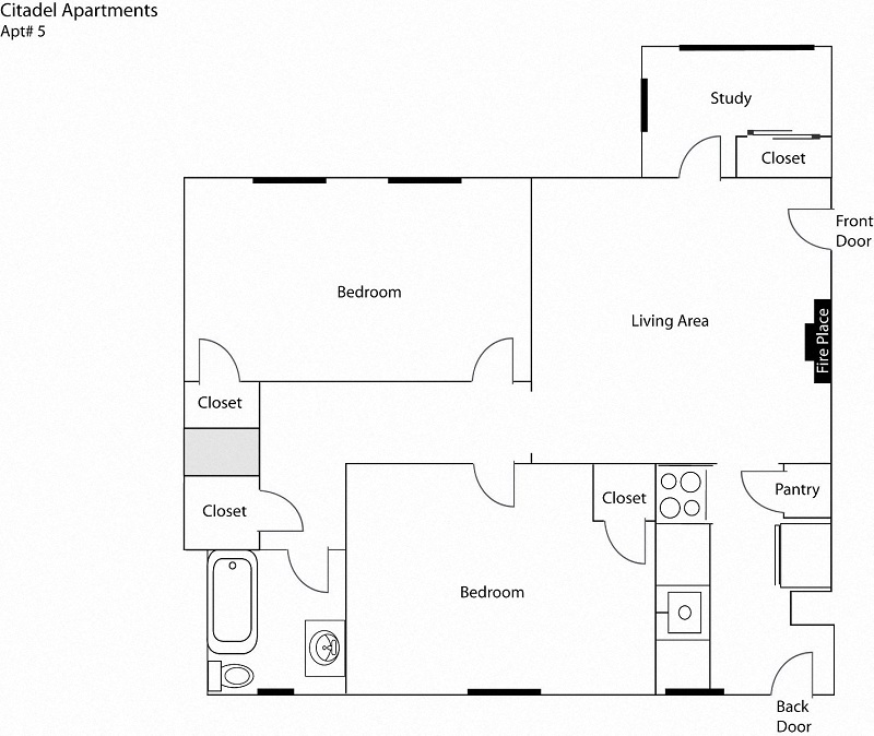 The Citadel - Two Bedroom