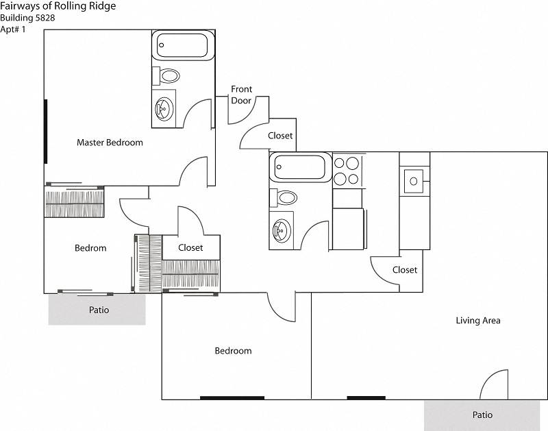 Fairways of Rolling Ridge - Three Bedroom