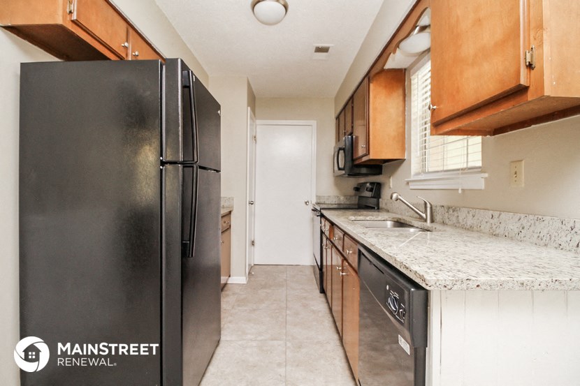 the kitchen is clean and ready for us to use