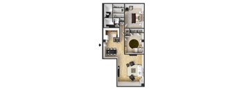 jefferson floor plan two bedroom 