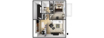 One Bedroom One Bath