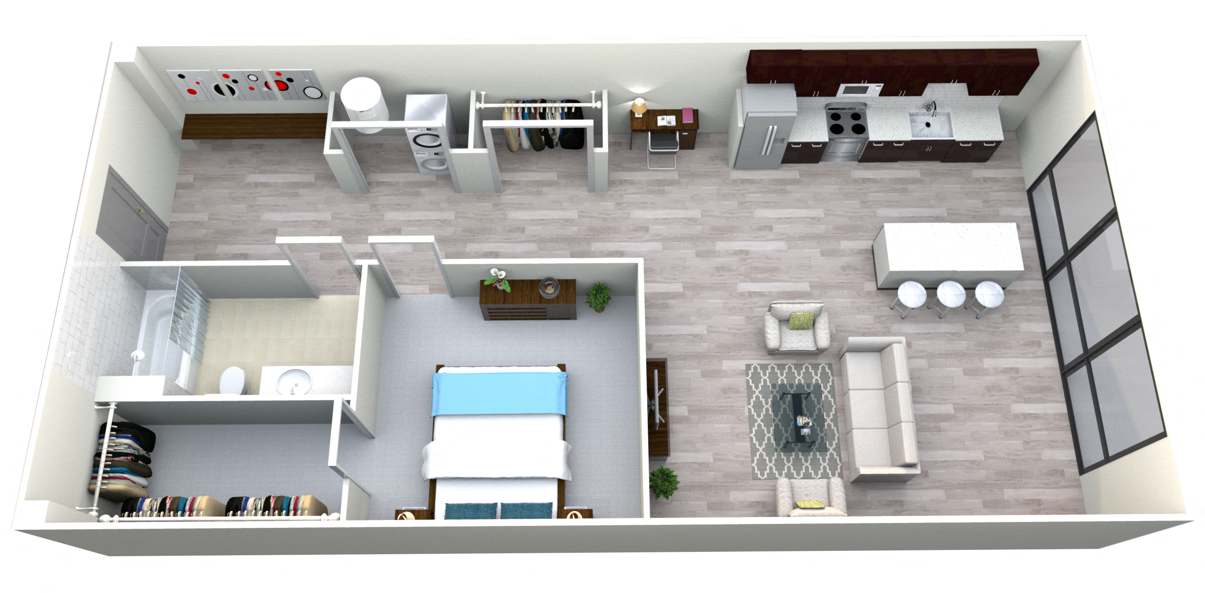 A07 The Grand Luxury Apartments Historically known as Traders on Grand at The Grand, Kansas City, Missouri