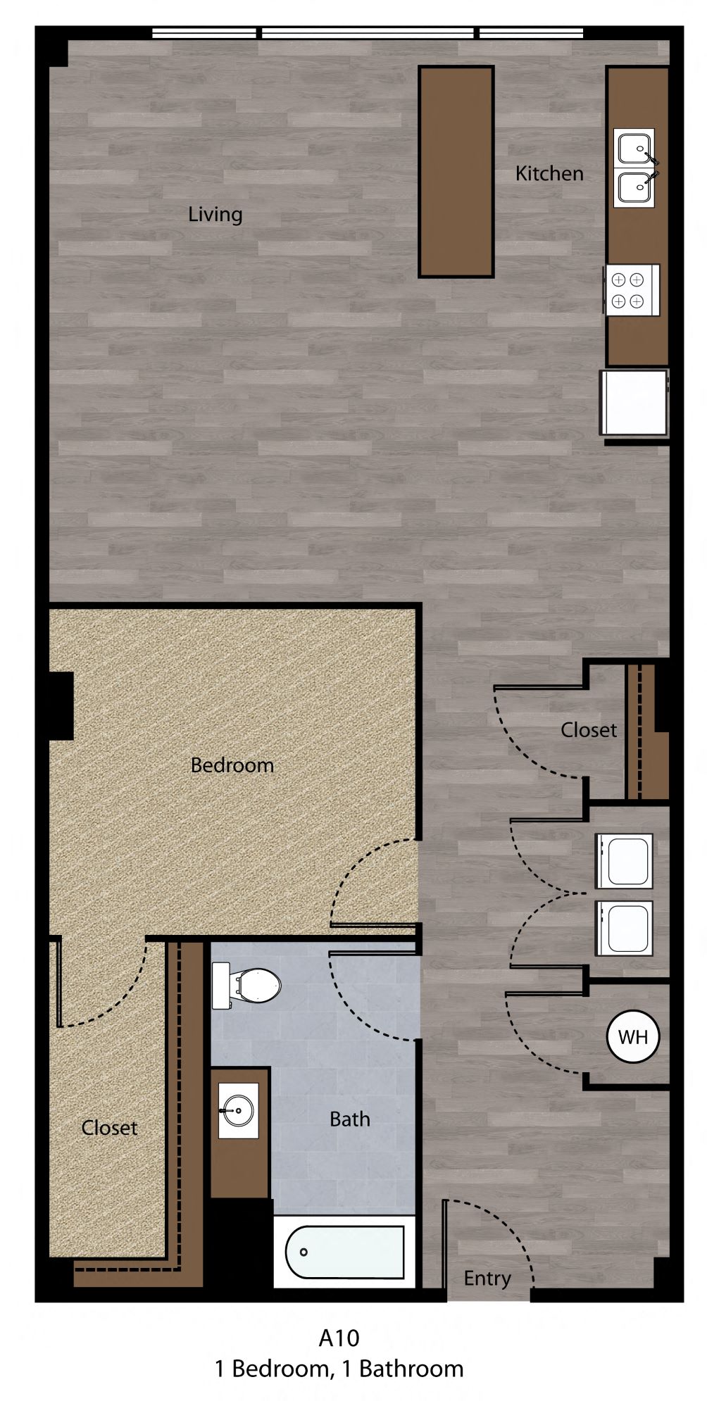 Studio 1 2 Bedroom Apartments In Downtown Kansas City Mo