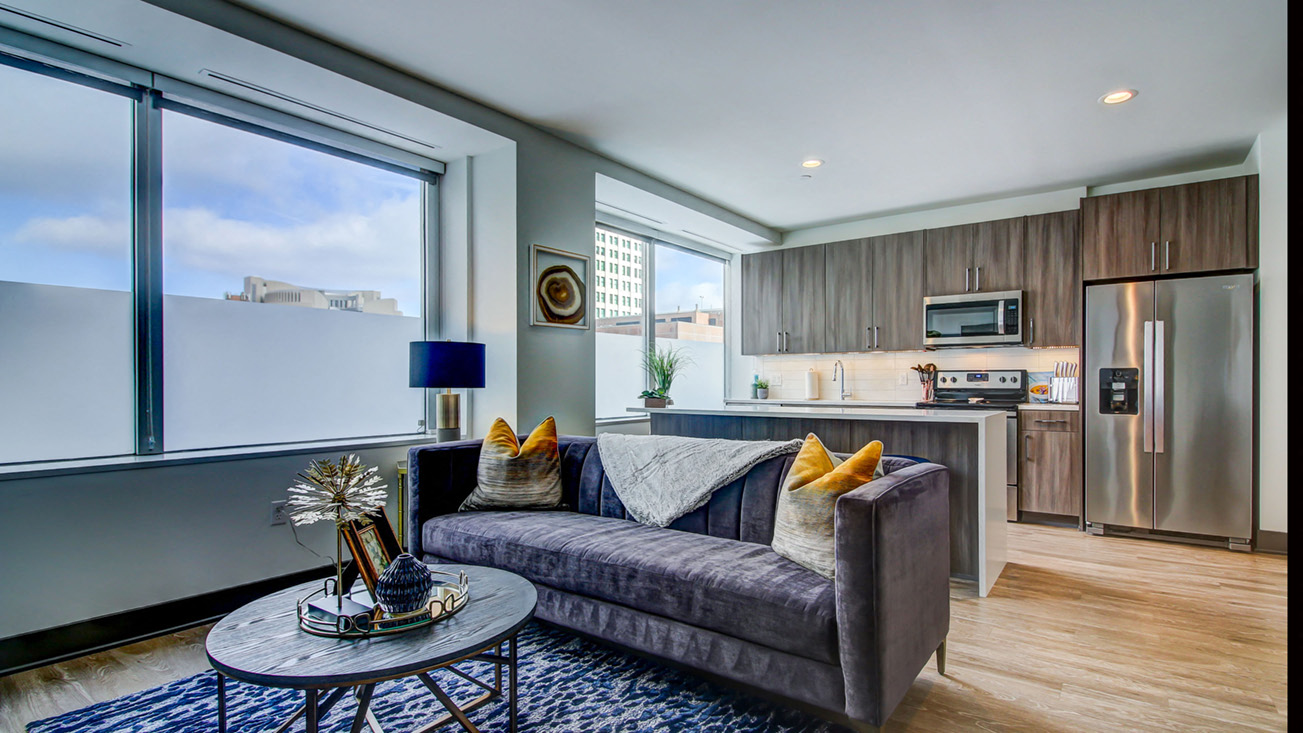 Couch at The Grand, Kansas City, MO