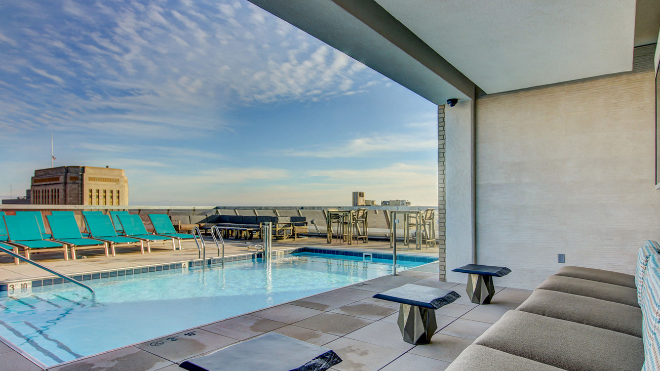 the grand pool in kcmo  at The Grand, Kansas City, MO