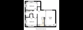 1 Bedroom, 1 Bathroom