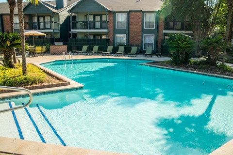 View of pool