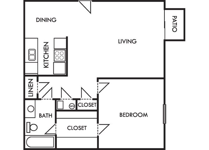 Oak Floor Plan 1