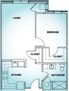 One Bedroom- 1AB