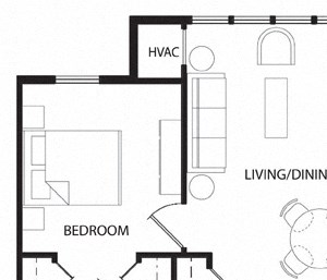 Two Bedroom- 2C