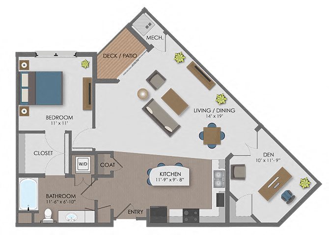 Floor plan Floor plan at The Edison at Avonlea, Lakeville