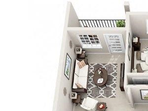 Holderness Floor Plan Holderness Floor Plan at Kilnsea Village Apartments, South Carolina