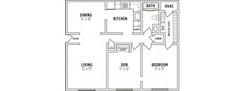 The Sorrento 1/1 at Madison Rockwood, Ballwin, Missouri