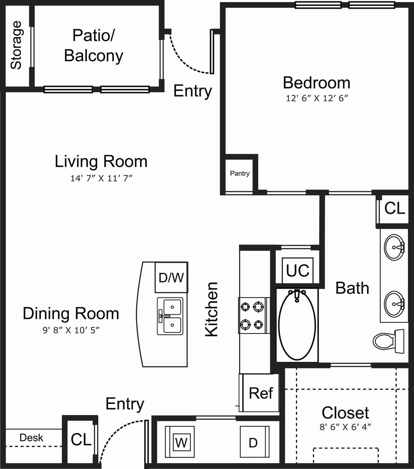 Dolce Living Home Town Apartments Manhattan Floor Plan Dolce Living Home Town Apartments Manhattan Floor Plan