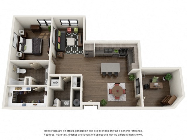 A3a Floor Plan at The Residences at Thornwood, Tennessee