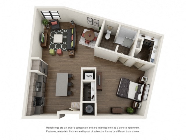 S1 Floor Plan at The Residences at Thornwood, Germantown, TN