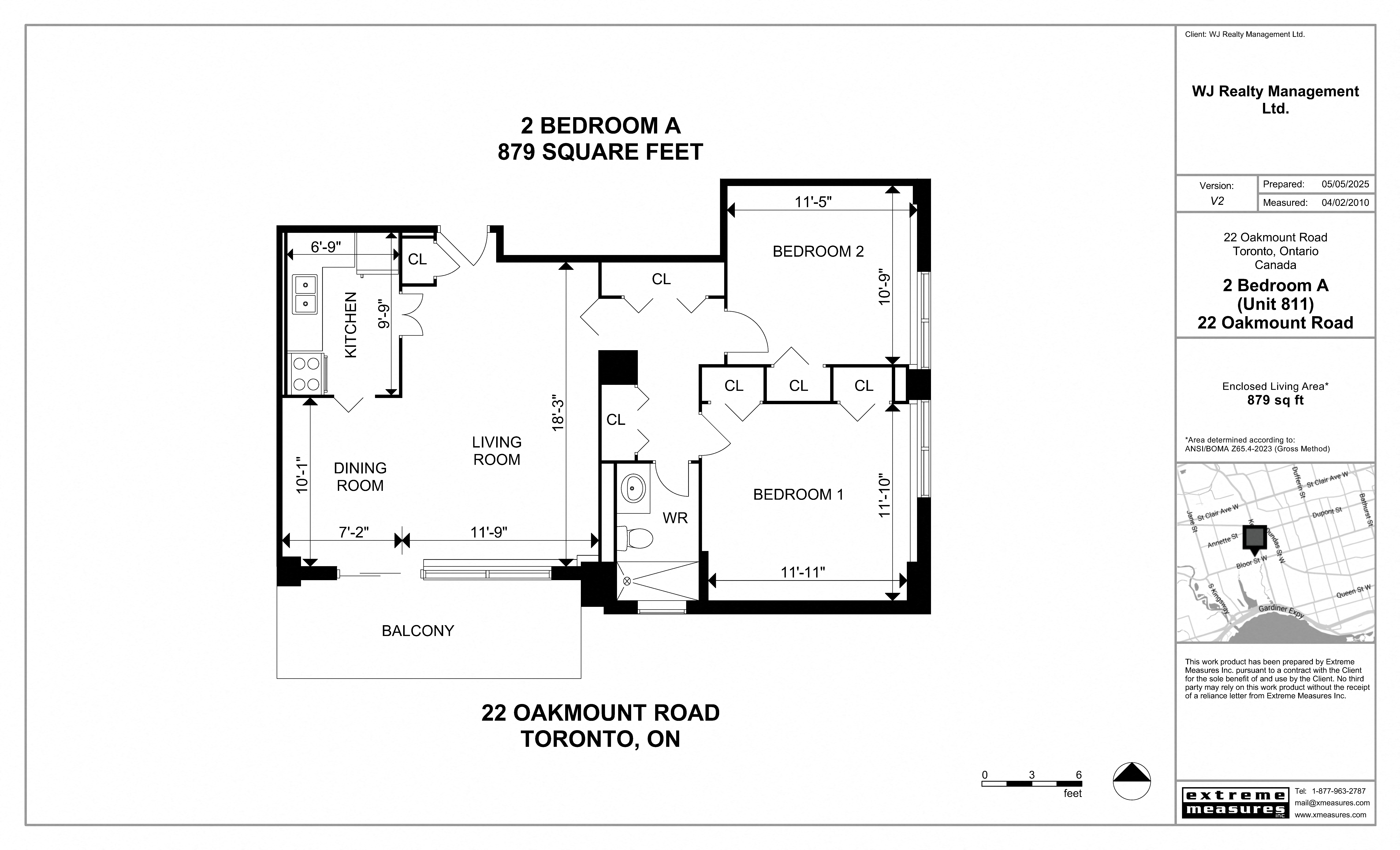 2 Bedroom A Floorplan