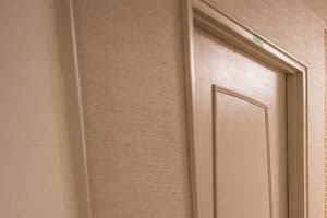 A Typical Hallway is Clean and Contemporary A Typical Hallway is Clean and Contemporary