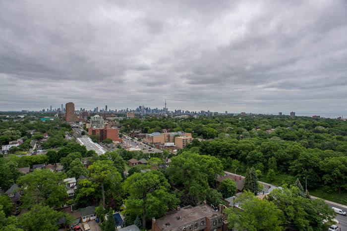 The Rooftop View Looking to Downtown